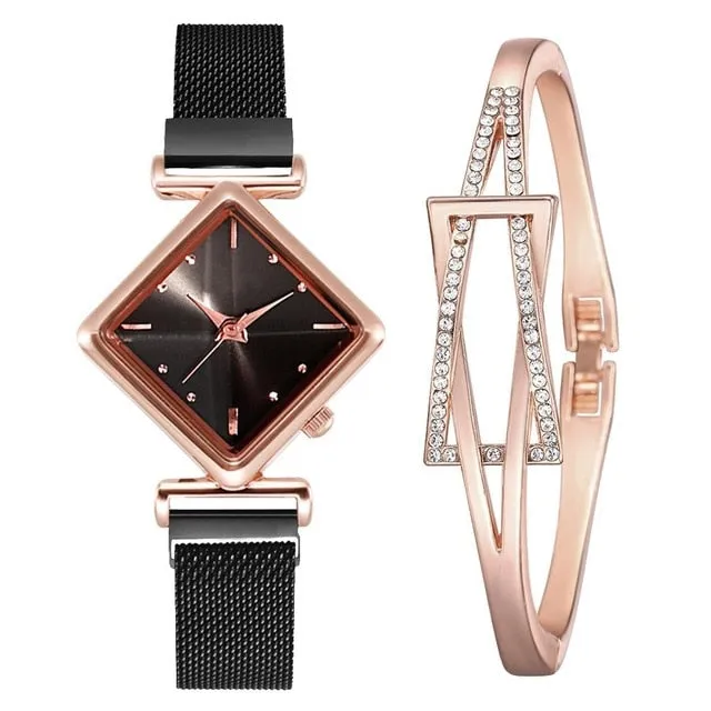 Polygon Women's Wristwatch