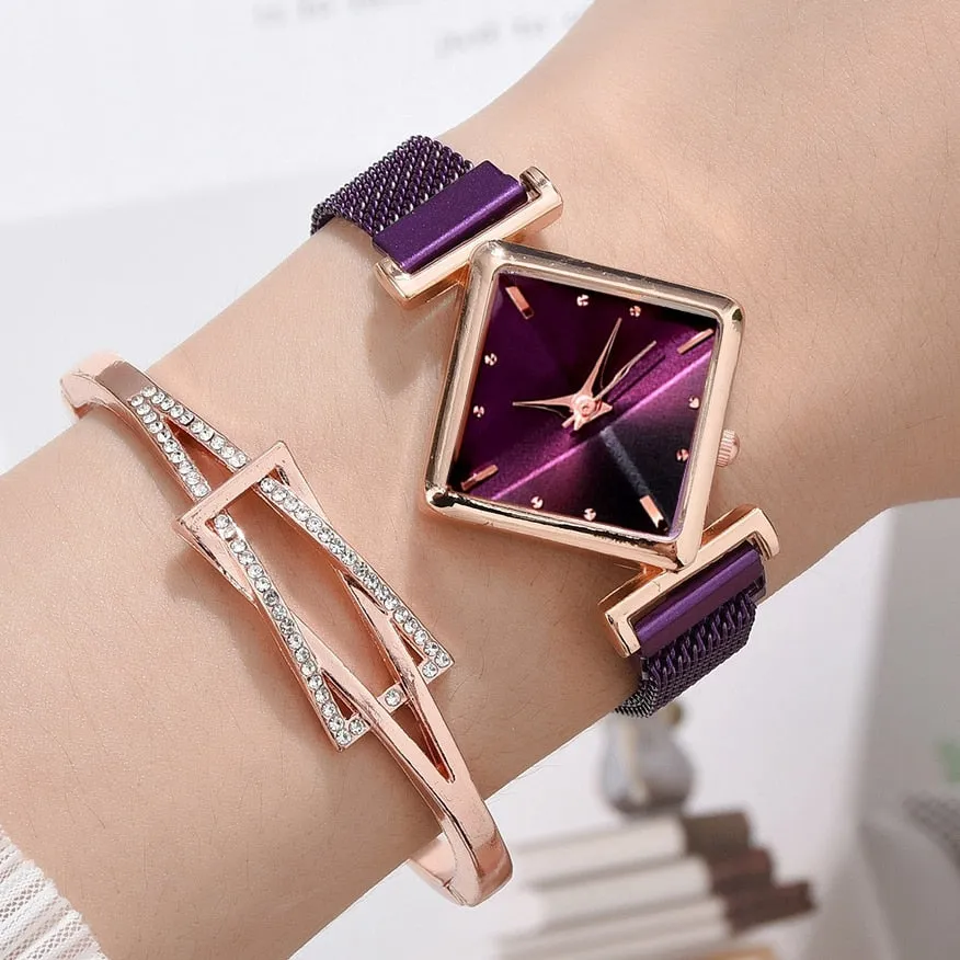 Polygon Women's Wristwatch