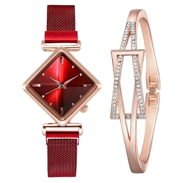 Polygon Women's Wristwatch