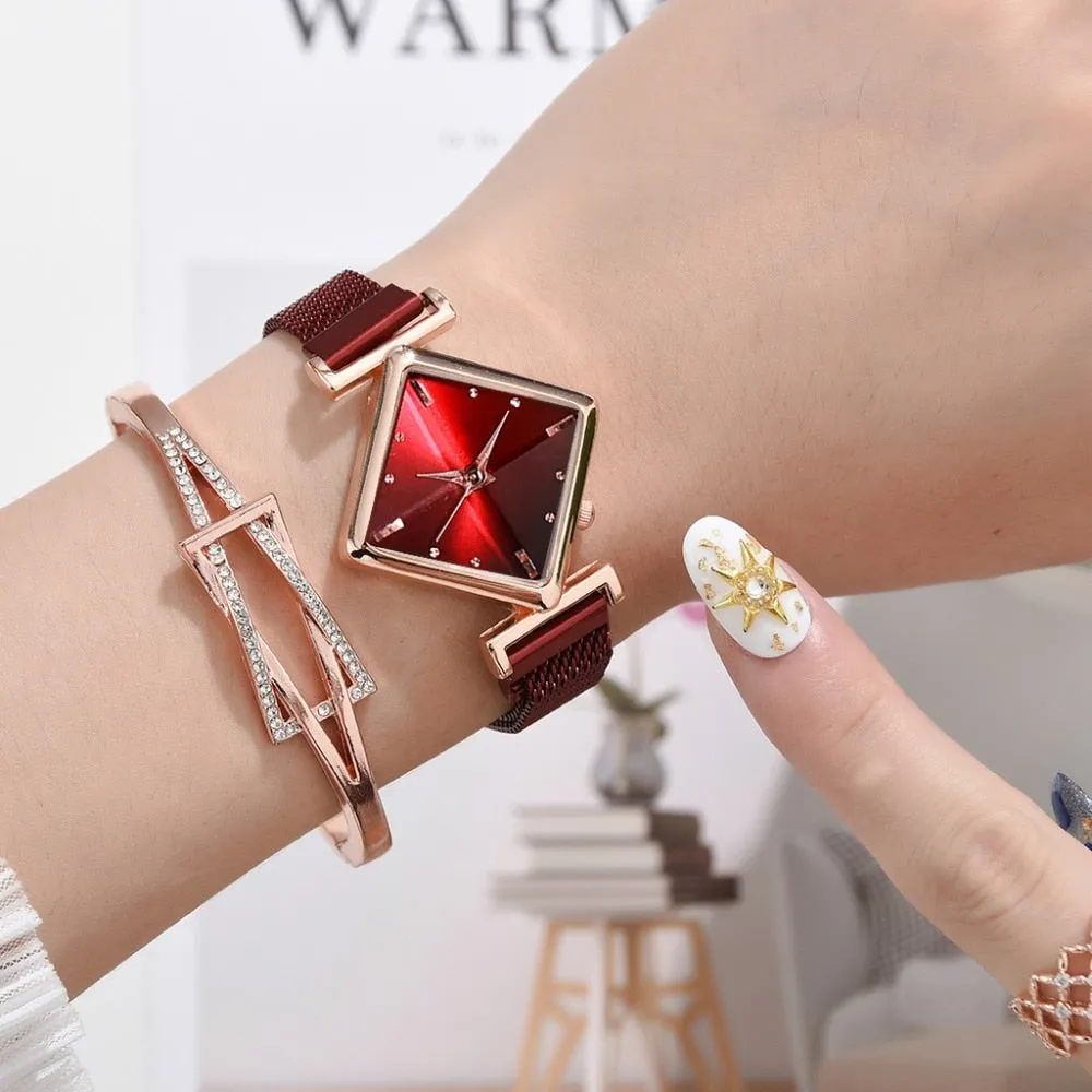 Polygon Women's Wristwatch