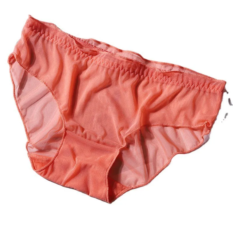 Popular Mesh Transparent Women's Underwear Lightweight Breathable Lace Briefs Women's Pants Pure Cotton Crotch Underwear For Women