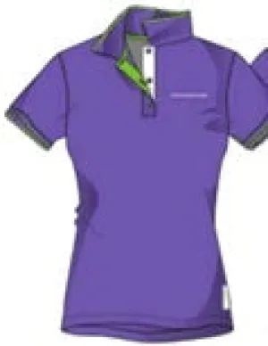 Porsche Women's Polo (Purple) - Sport