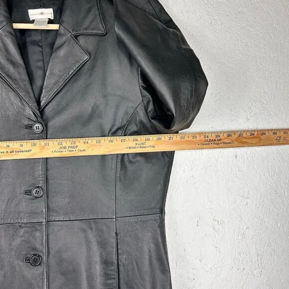 Preswick &amp; Moore Womens Size L   Beautiful Soft Genuine Leather Jacket
