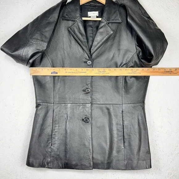 Preswick &amp; Moore Womens Size L   Beautiful Soft Genuine Leather Jacket