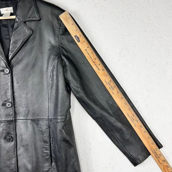 Preswick &amp; Moore Womens Size L   Beautiful Soft Genuine Leather Jacket