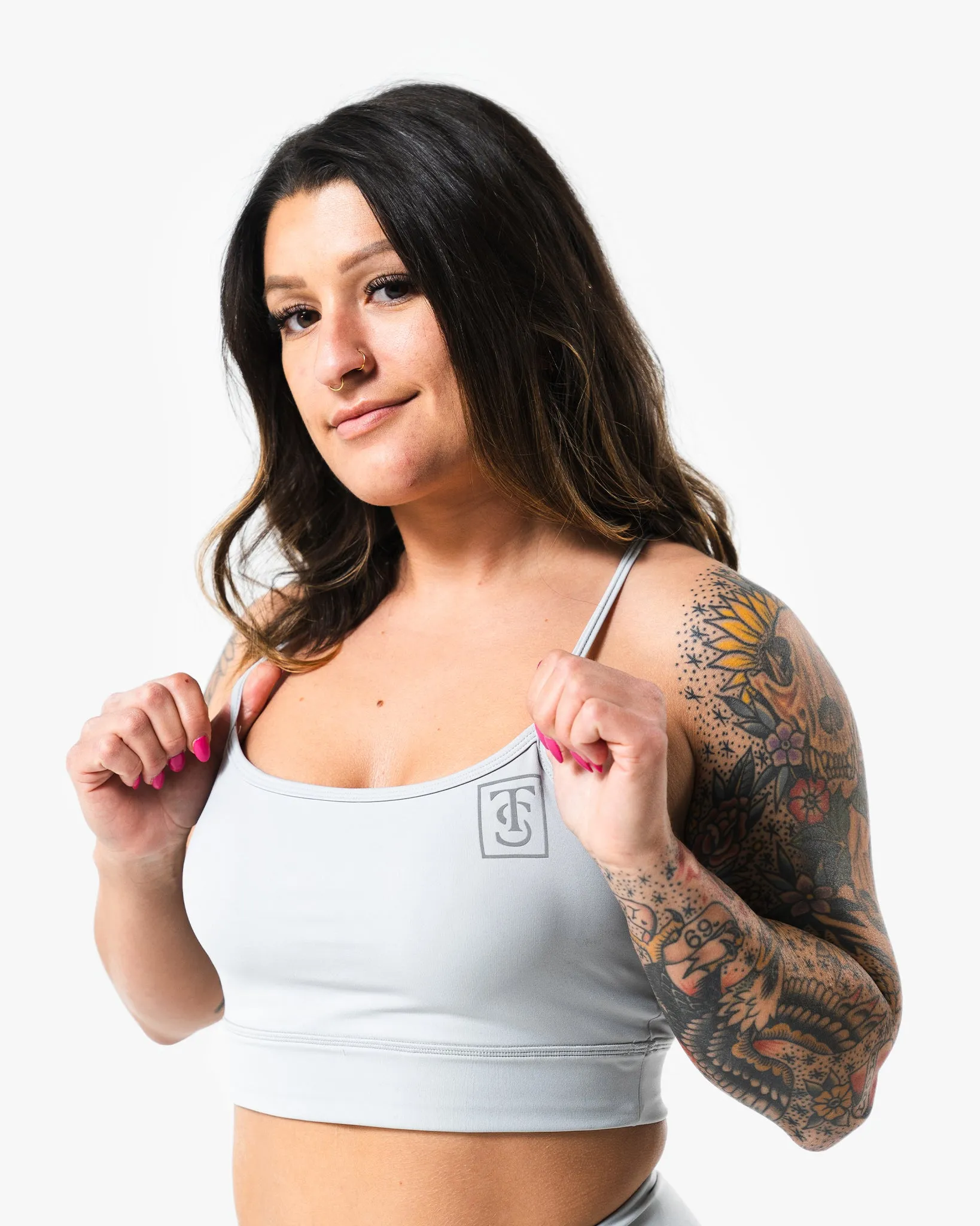 Pro Bra - Frost Gray