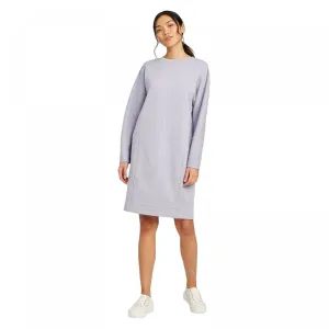 Prologue Women's Long Sleeve Boxy Crewneck Textured Dress