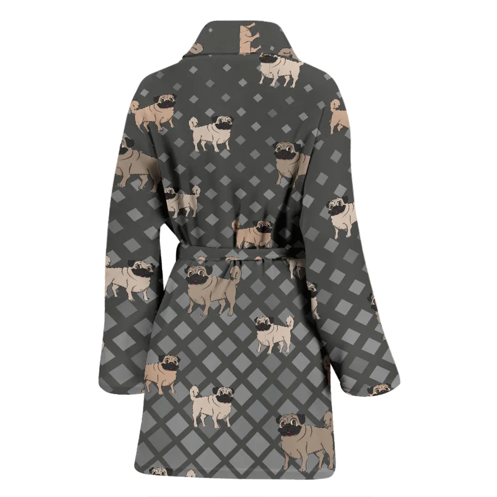 Pug Bathrobe