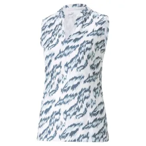 Puma Women's MATTR Animal SL Golf Polo