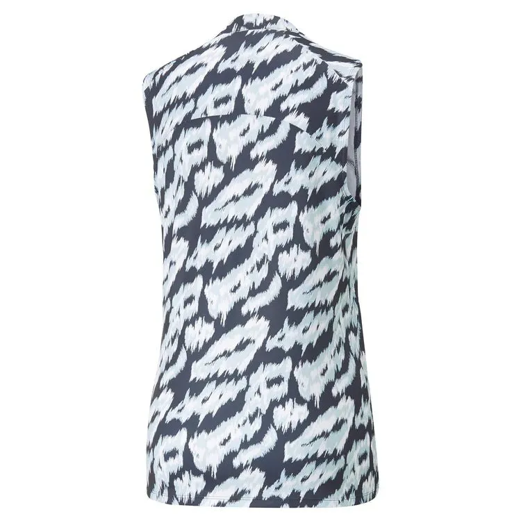 Puma Women's MATTR Animal SL Golf Polo