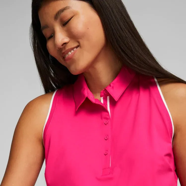 Puma Women's MATTR Peak SL Golf Polo