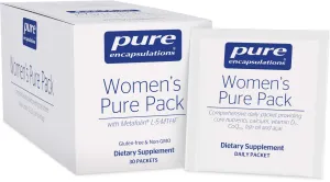 Pure Encapsulations - Pack de 30 paquetes para mujer, 1