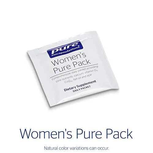 Pure Encapsulations - Pack de 30 paquetes para mujer, 1