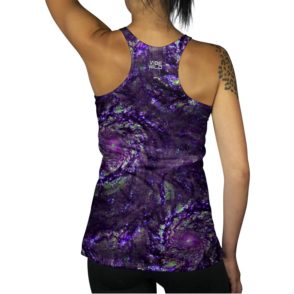 Purple Hurricane Racerback Tank