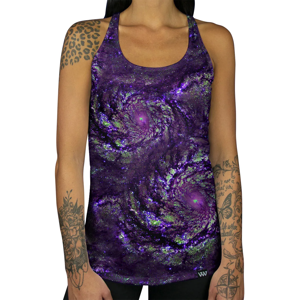 Purple Hurricane Racerback Tank