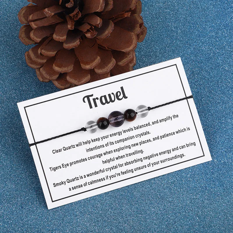 Quartz 'Travel' Adjustable Bracelet