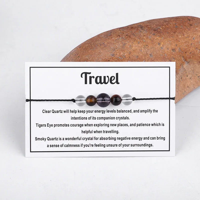 Quartz 'Travel' Adjustable Bracelet