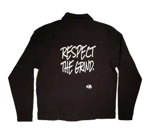 "Respect The Grind" Denim Jacket