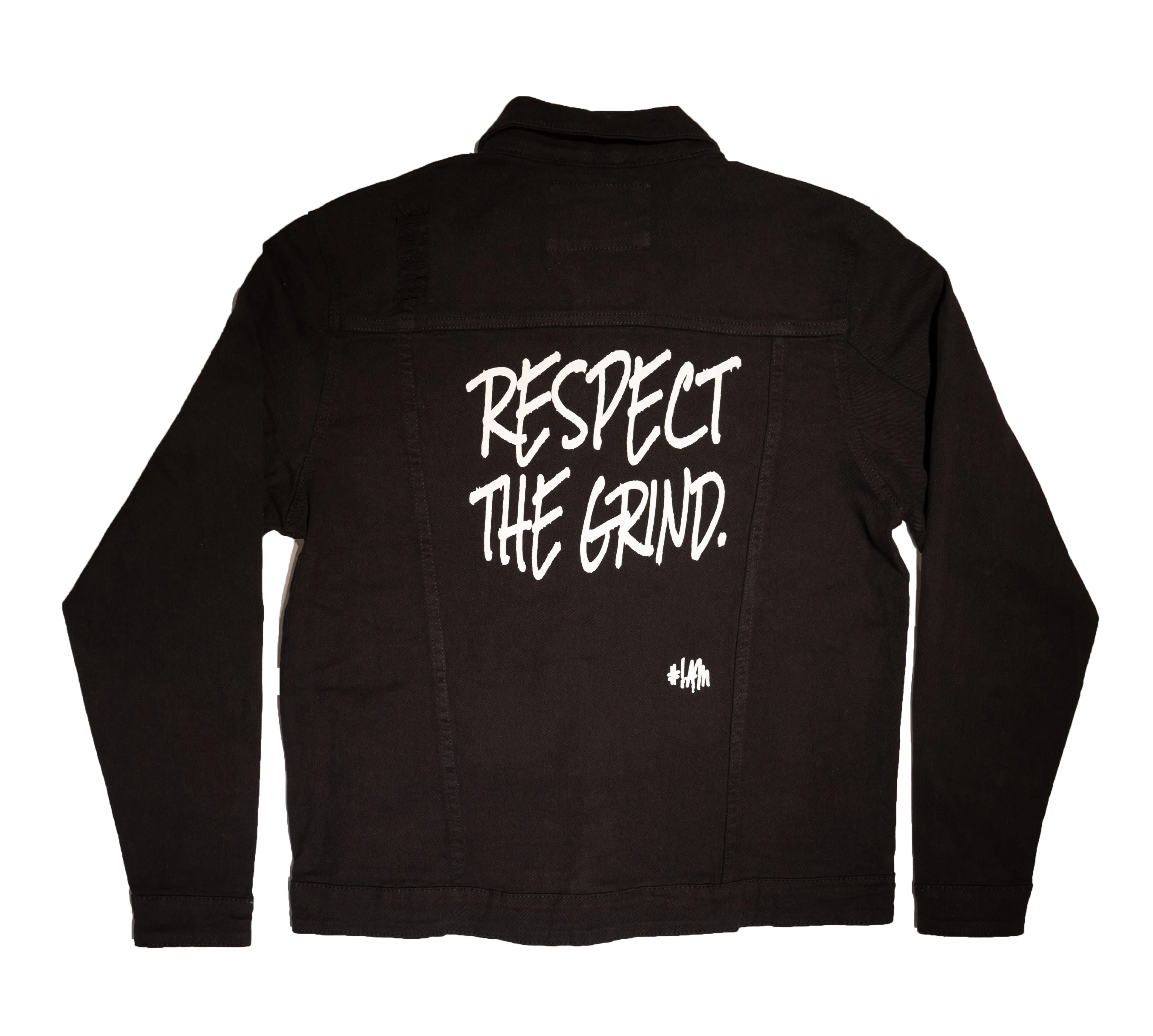 "Respect The Grind" Denim Jacket
