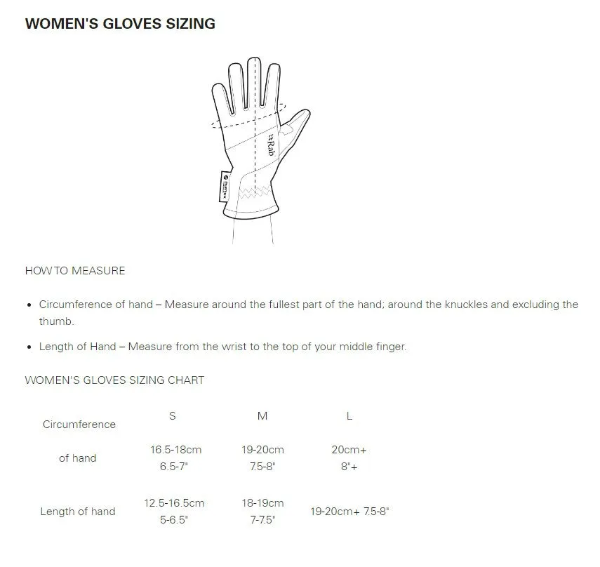 Rab Women's Storm Gloves