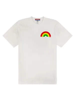 Rainbow Unisex Tee White