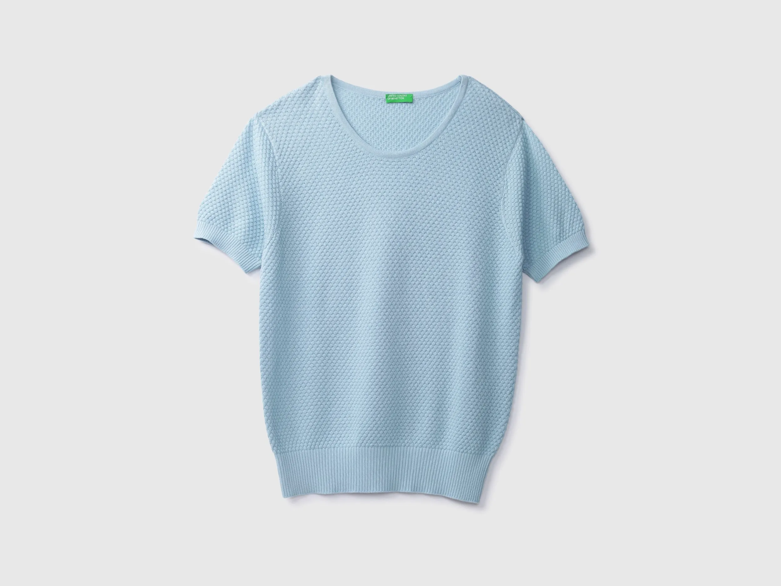 Relaxed Fit Polo Neck Handwritten T-Shirt