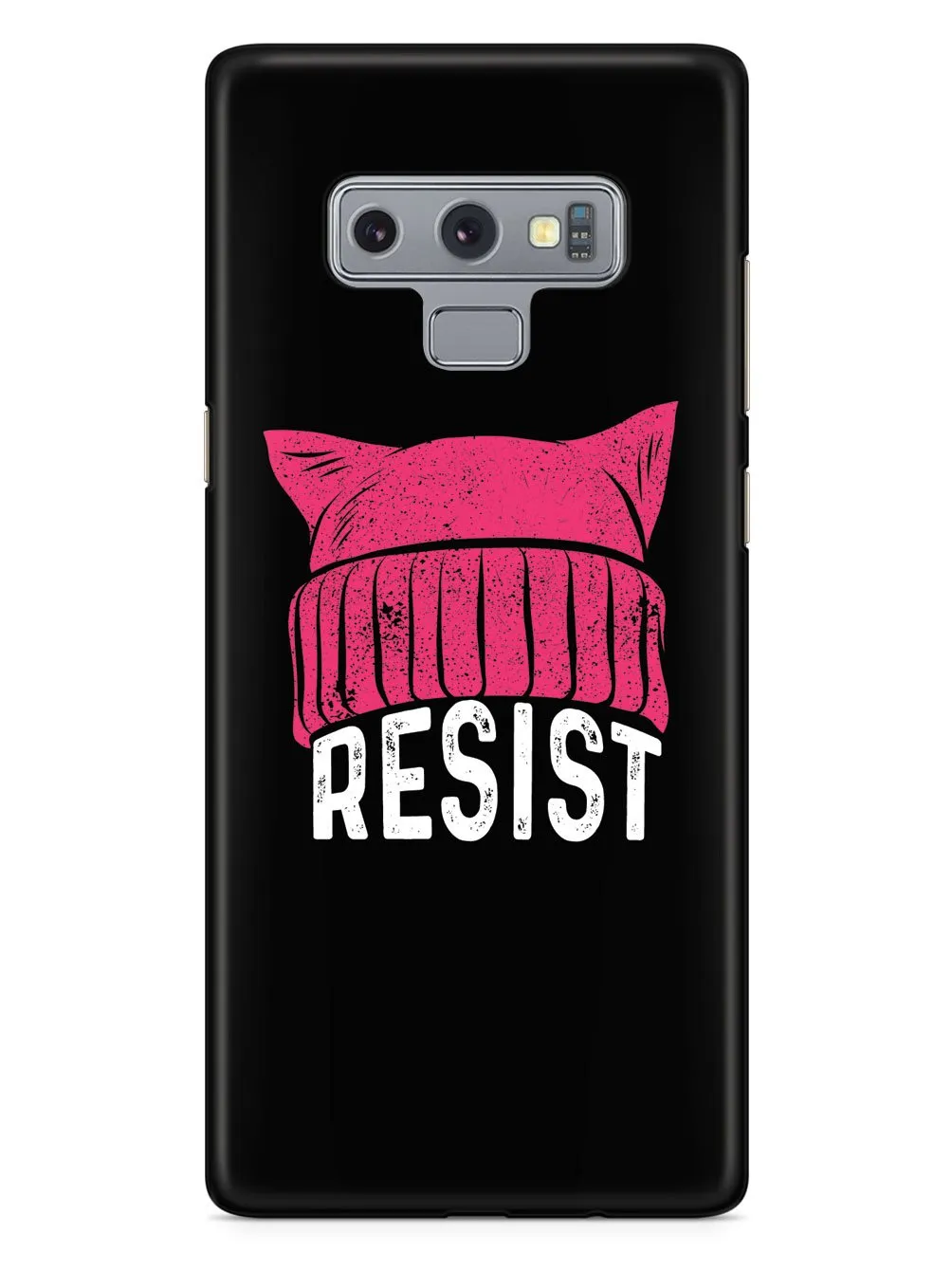 RESIST - Pussy Hat - Black Case