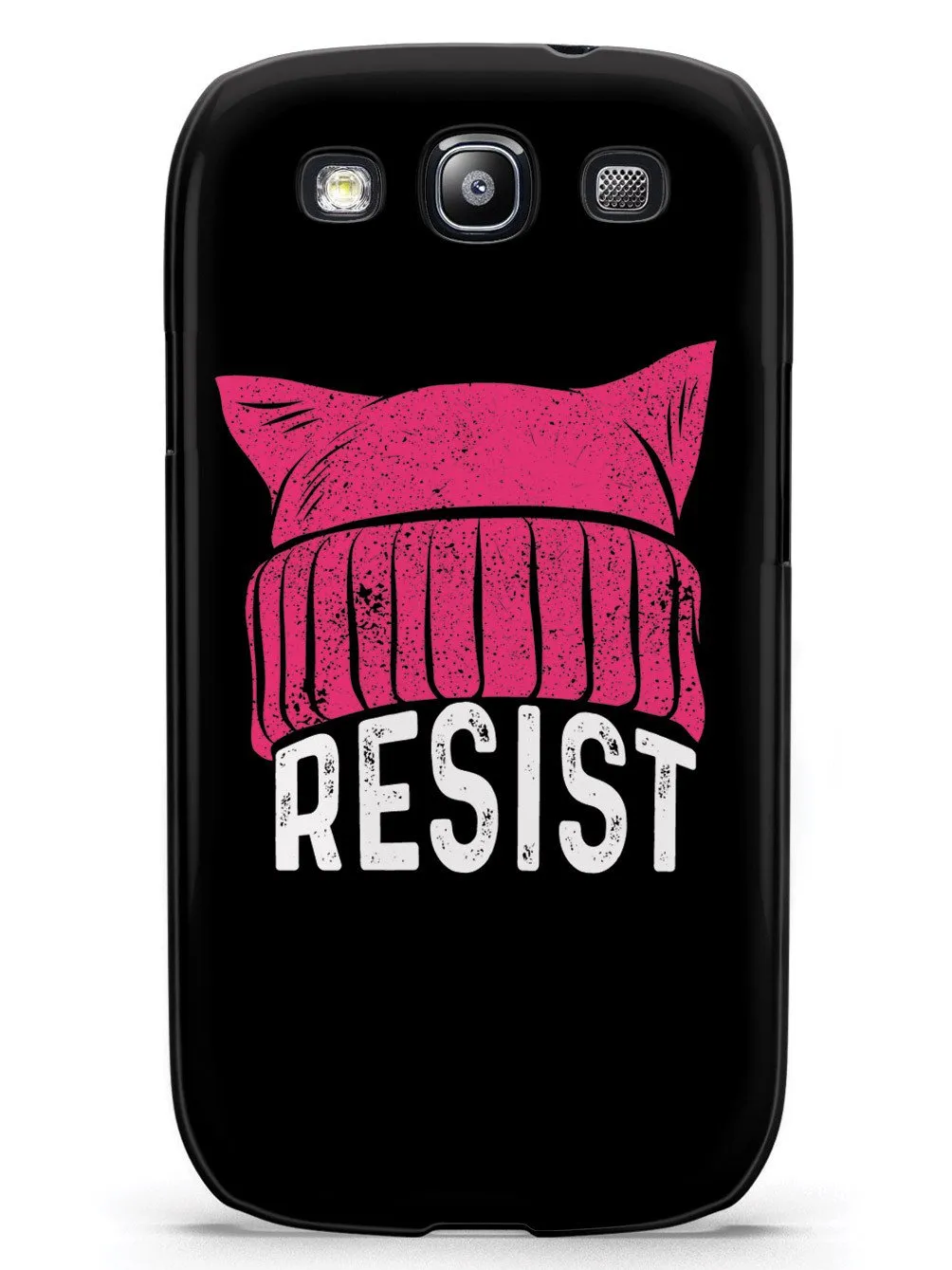 RESIST - Pussy Hat - Black Case