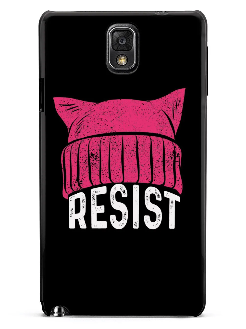 RESIST - Pussy Hat - Black Case