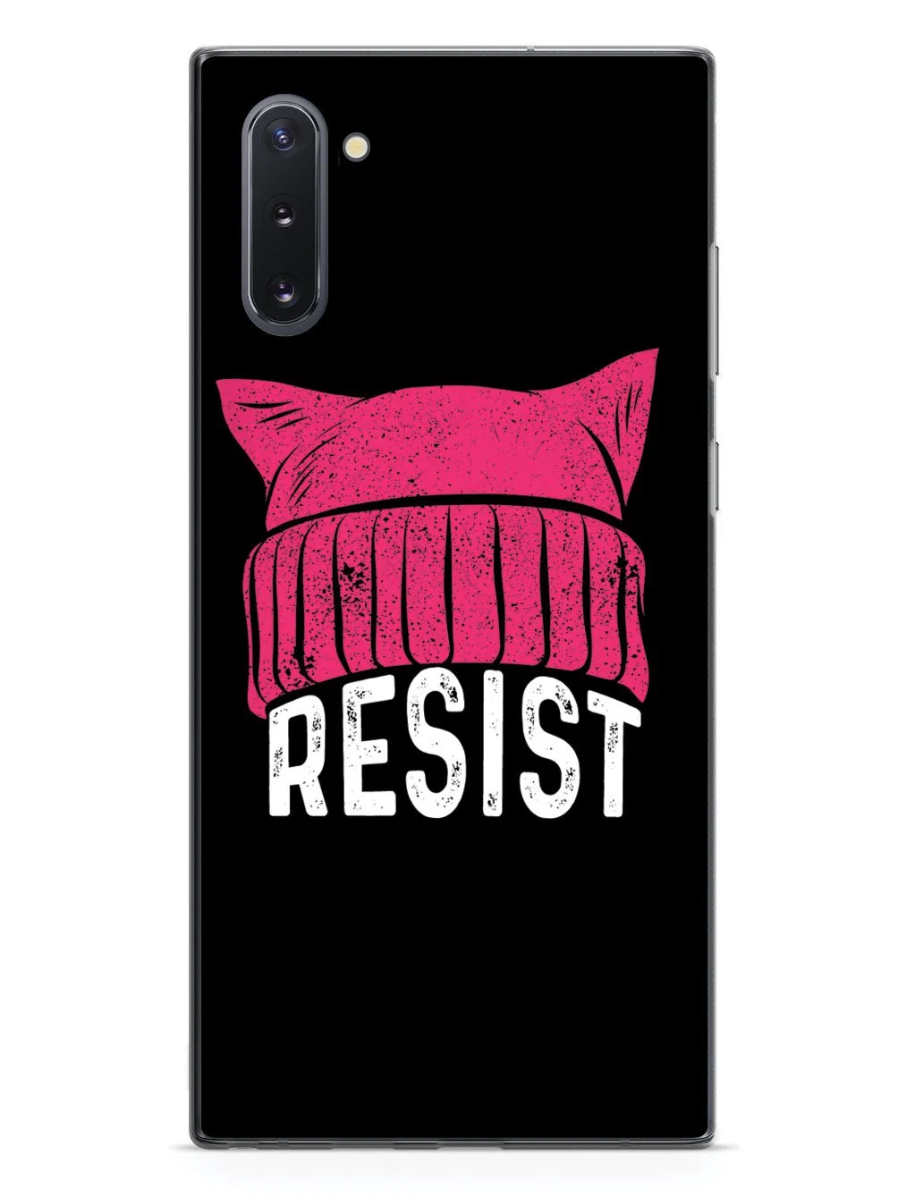 RESIST - Pussy Hat - Black Case