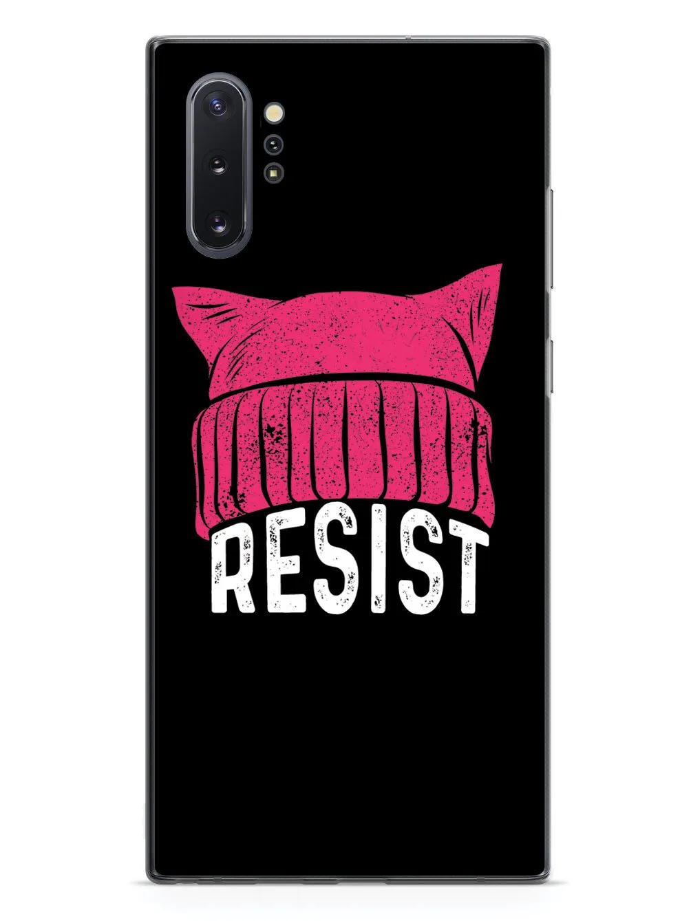 RESIST - Pussy Hat - Black Case