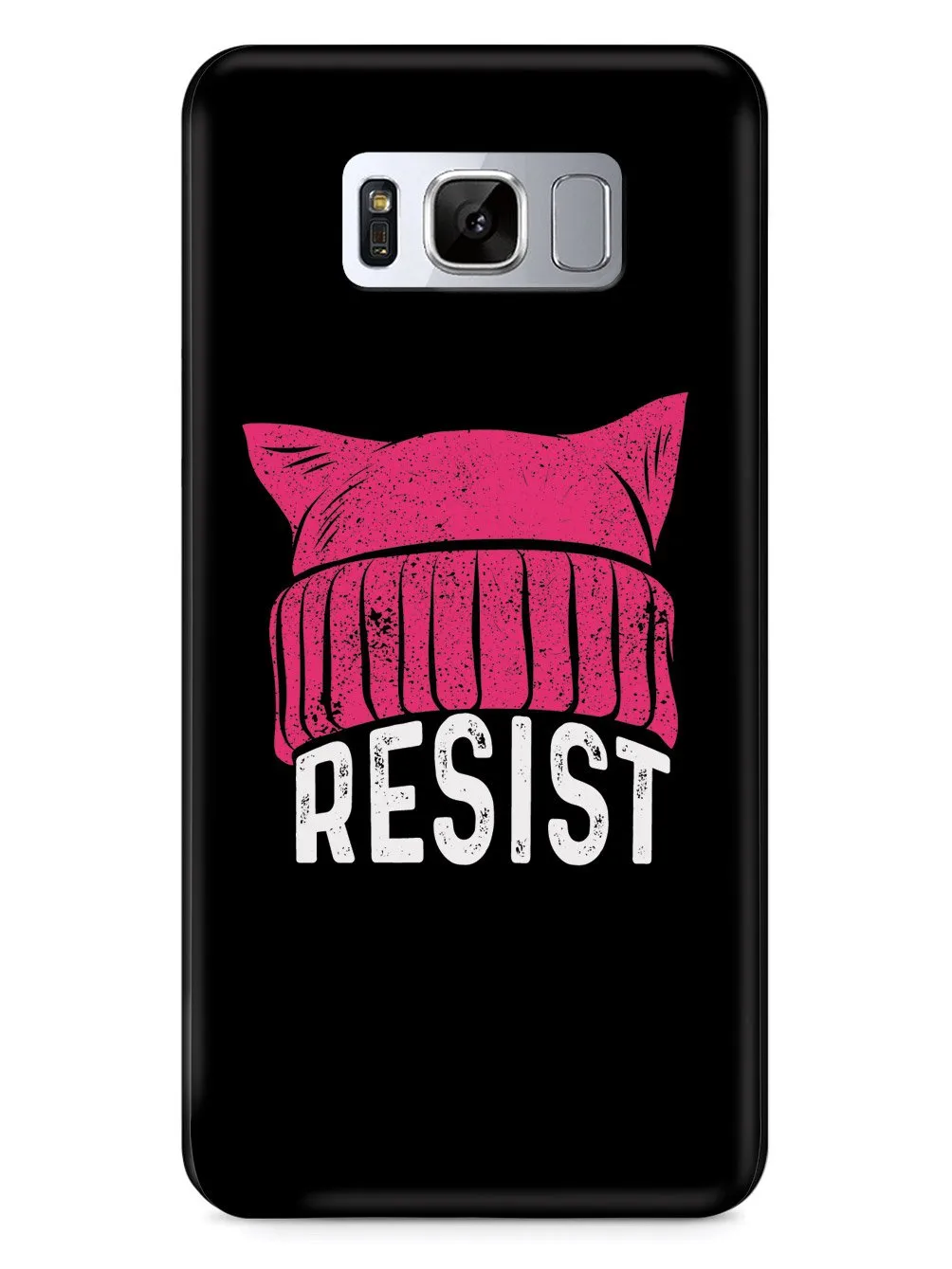 RESIST - Pussy Hat - Black Case