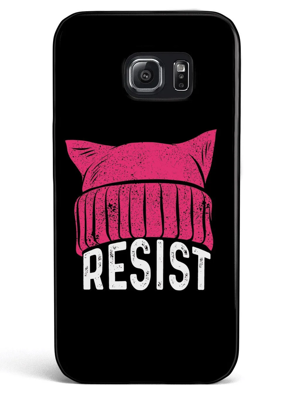 RESIST - Pussy Hat - Black Case