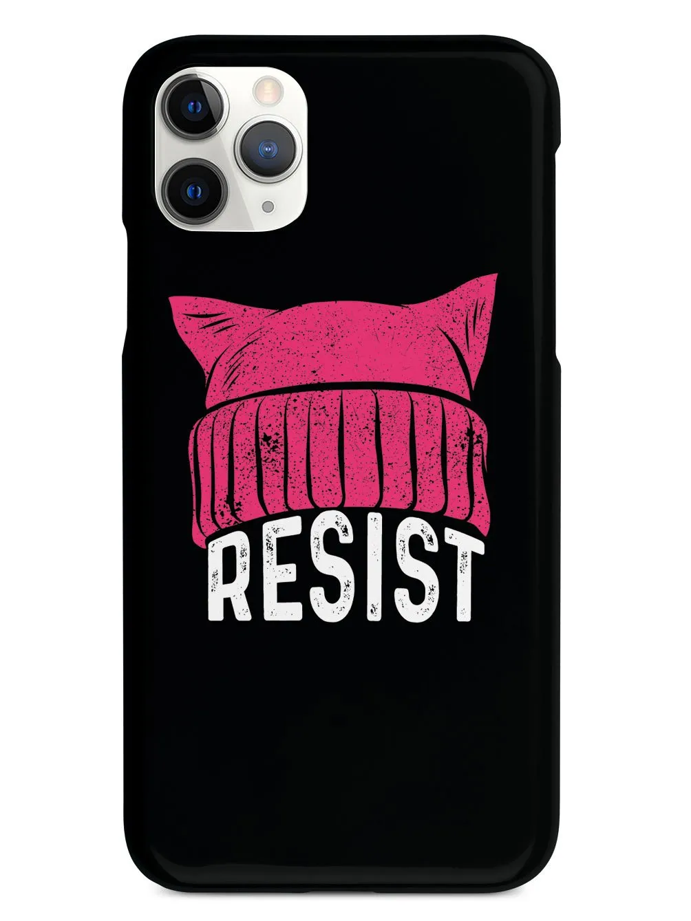 RESIST - Pussy Hat - Black Case