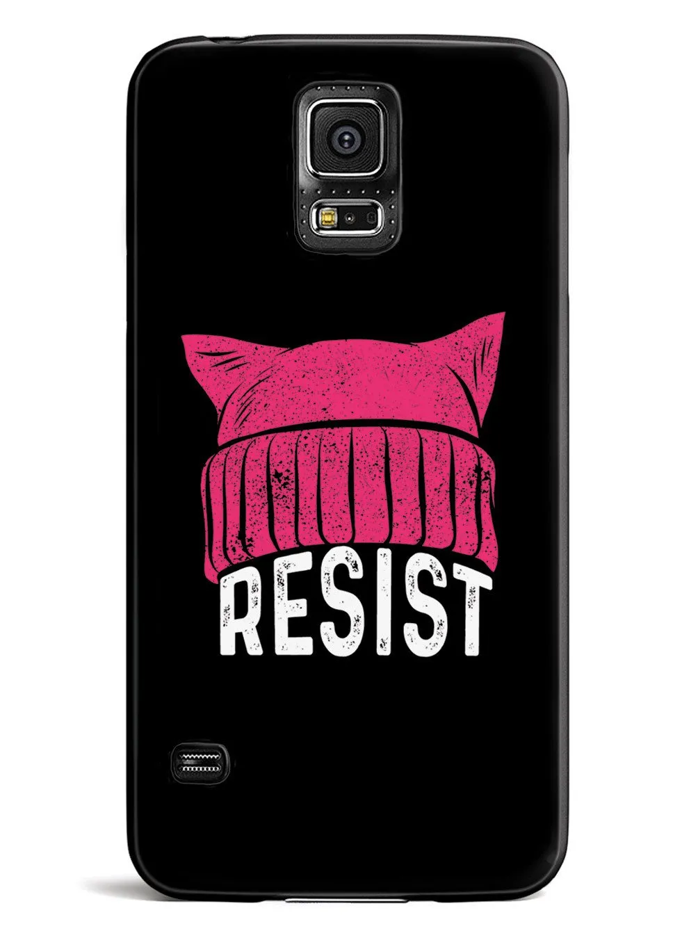 RESIST - Pussy Hat - Black Case