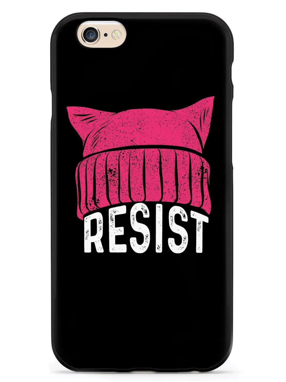 RESIST - Pussy Hat - Black Case