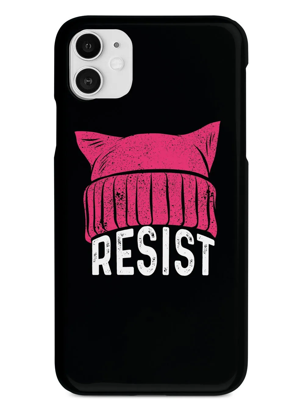 RESIST - Pussy Hat - Black Case