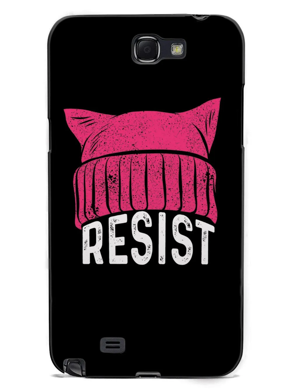 RESIST - Pussy Hat - Black Case