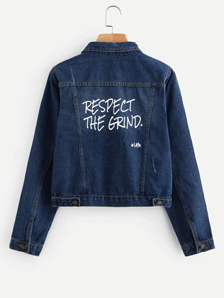 Respect the Grind Denim Jacket