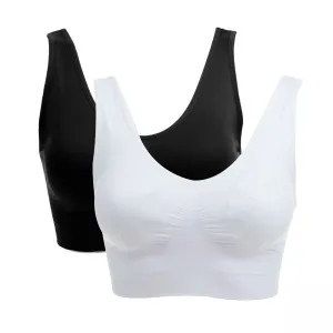 Rhonda Shear Women's 2 Pack Ahh Bras With Removable Pads