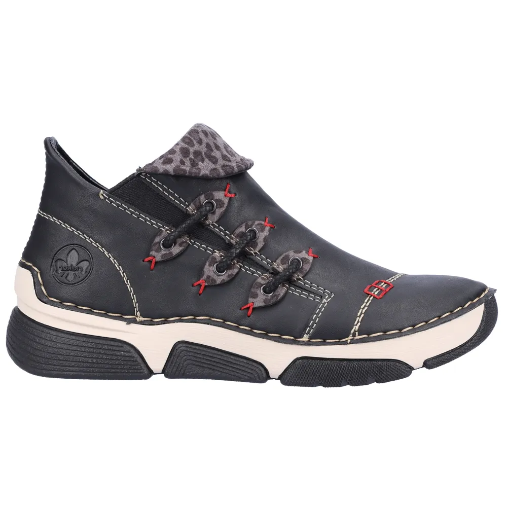 Rieker 45983-00 (Citrus) Black Boots