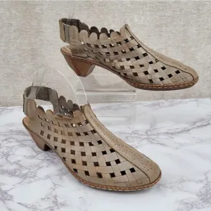 Rieker Sina 78 Taupe 46778 Women's Size Euro 38