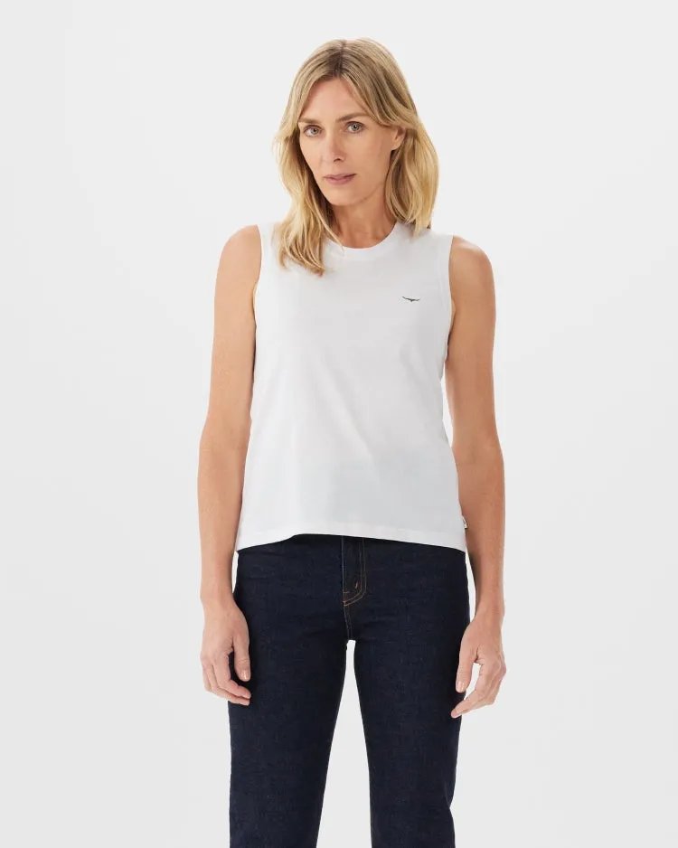 R.M. Williams Women's Piccadilly Tank - White