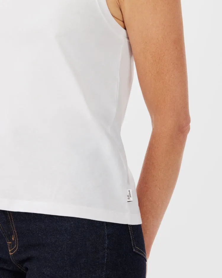 R.M. Williams Women's Piccadilly Tank - White