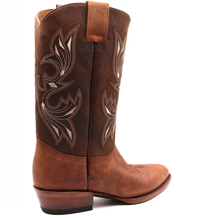 RockinLeather Men's Mad Dog Cowhide Western Boot