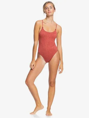 Roxy Womens Wild Babe One-Piece Swimsuit