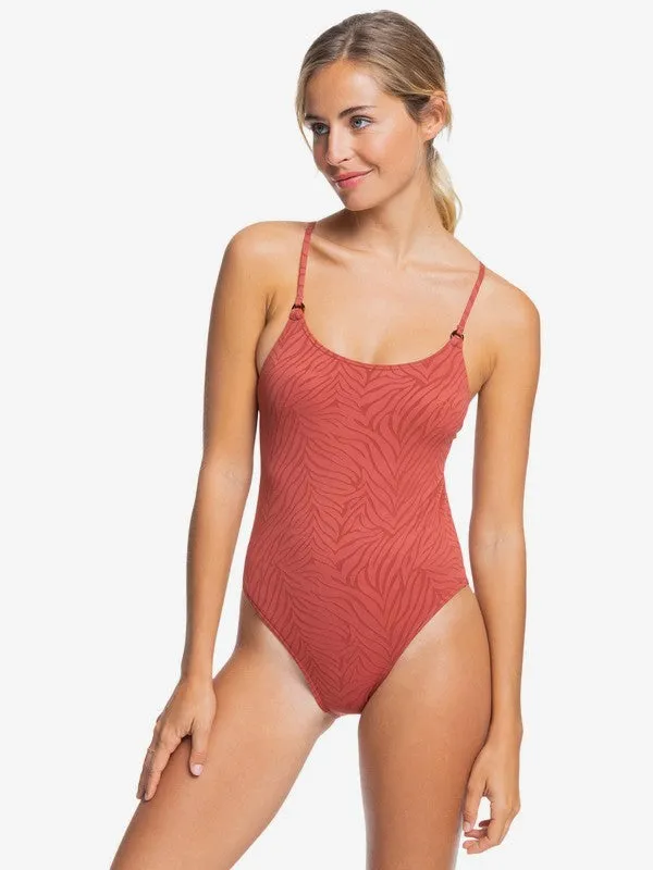 Roxy Womens Wild Babe One-Piece Swimsuit