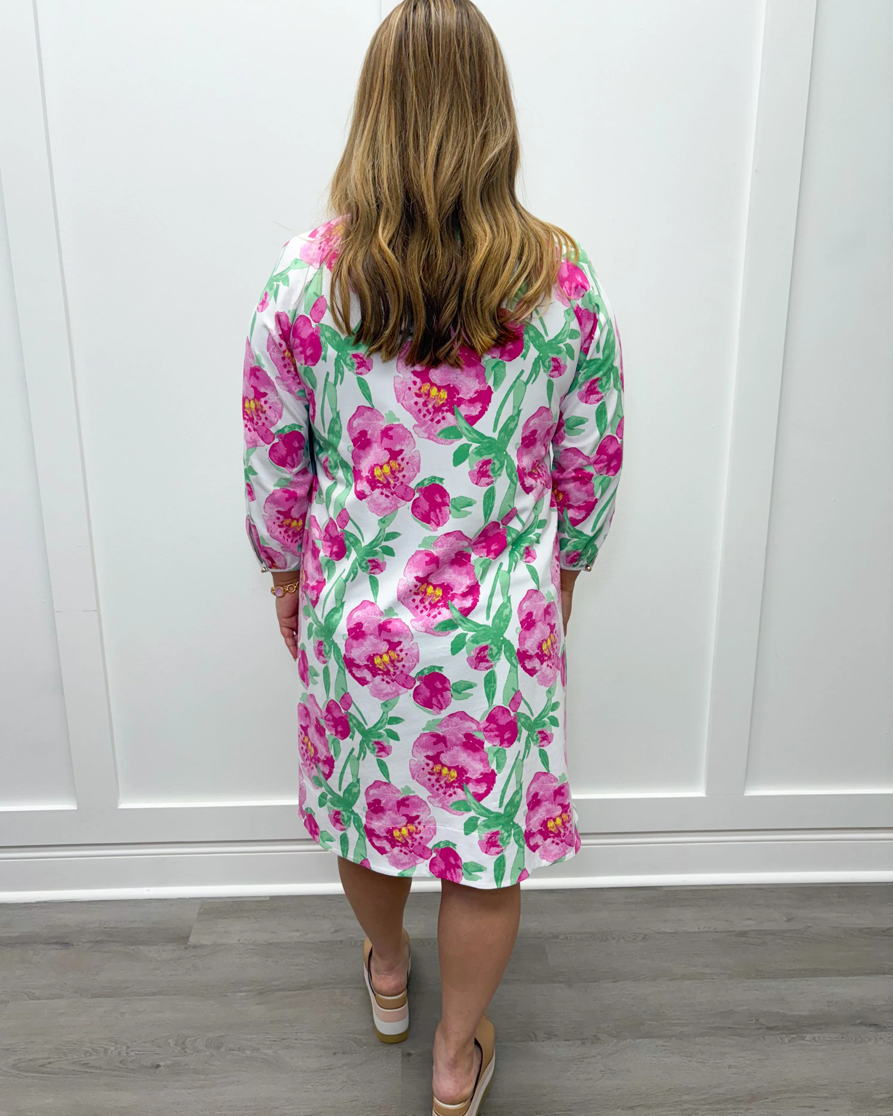 Sam Dress - Painted Peony
