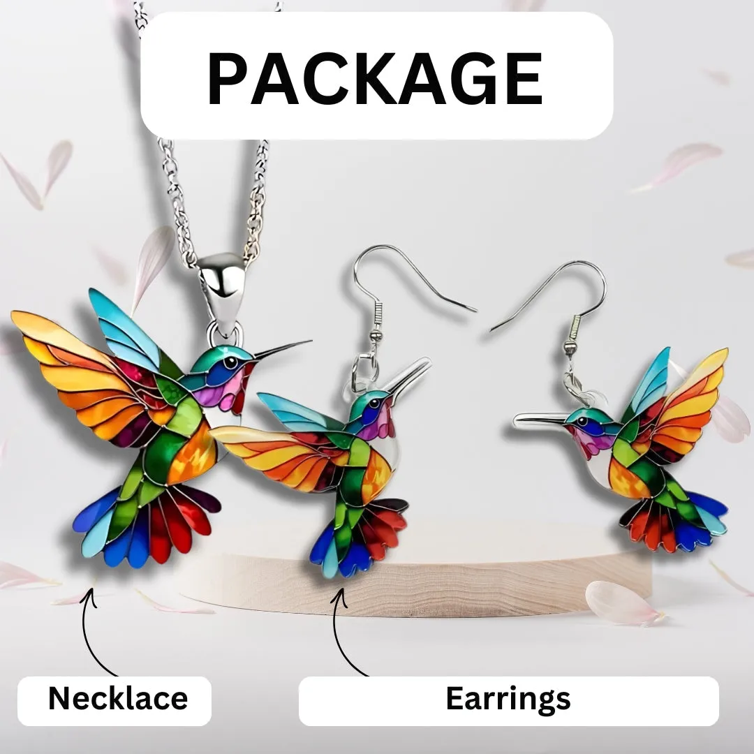 Samantha | Elegant Hummingbird Necklace