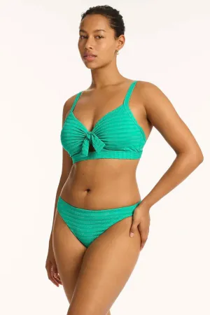 SEA LEVEL- WOMEN'S CAPRI CHEEKY BIKINI SWIM BOTTOM